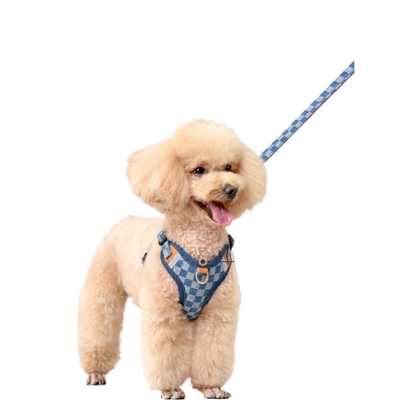 

Dog Hand Holding Rope Vest-Style Puppy Small Dog Chest Strap Teddy Bichon Pomeranian Dog Leash