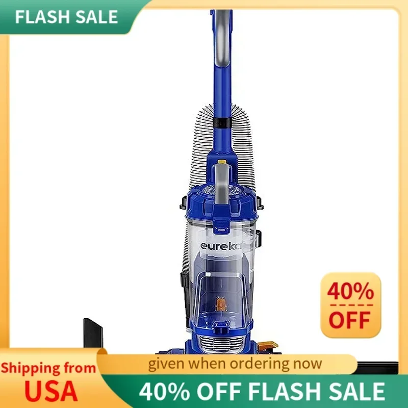 

QWLightweight & Portable This 10 lbs Eureka PowerSpeed upright vacuum cleaner is easy to use and delivers a powerful deep clean