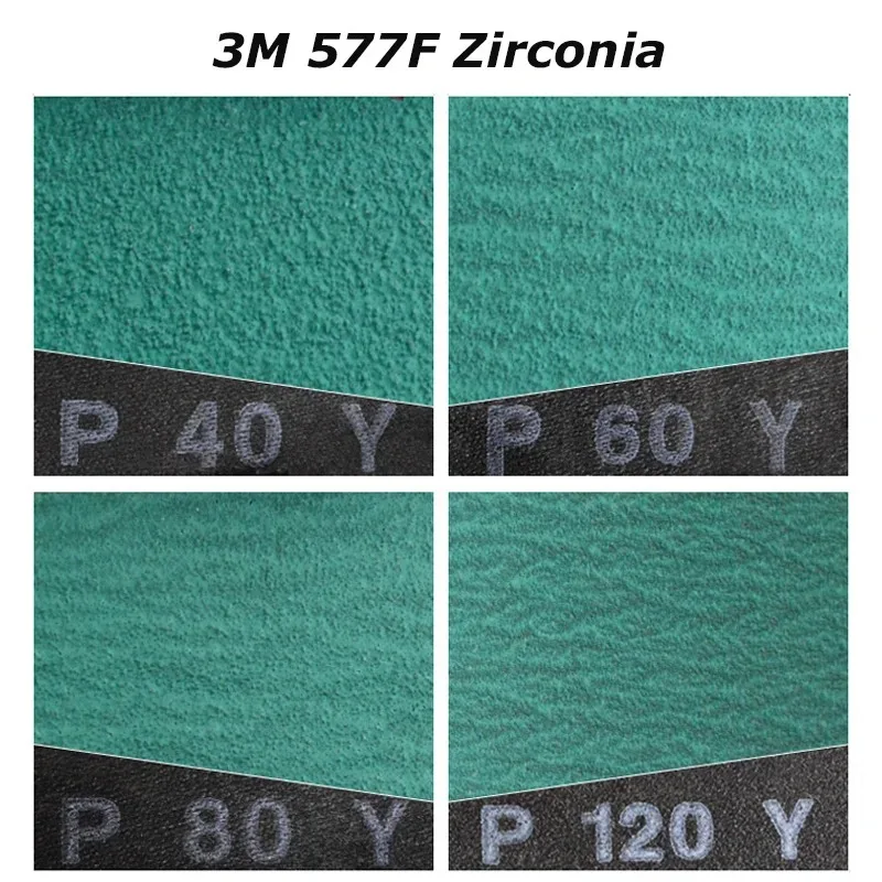 4 piece Sanding Belt Fused Zirconia Alumina Sanding Screen For Hard Metal Grit 40 60 80 120