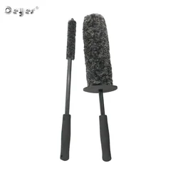 Top Microfiber Premium Wheels Brush Non-Slip Handle Easy To Cleaning Rims Spokes Wheel Barrel Brake Caliper