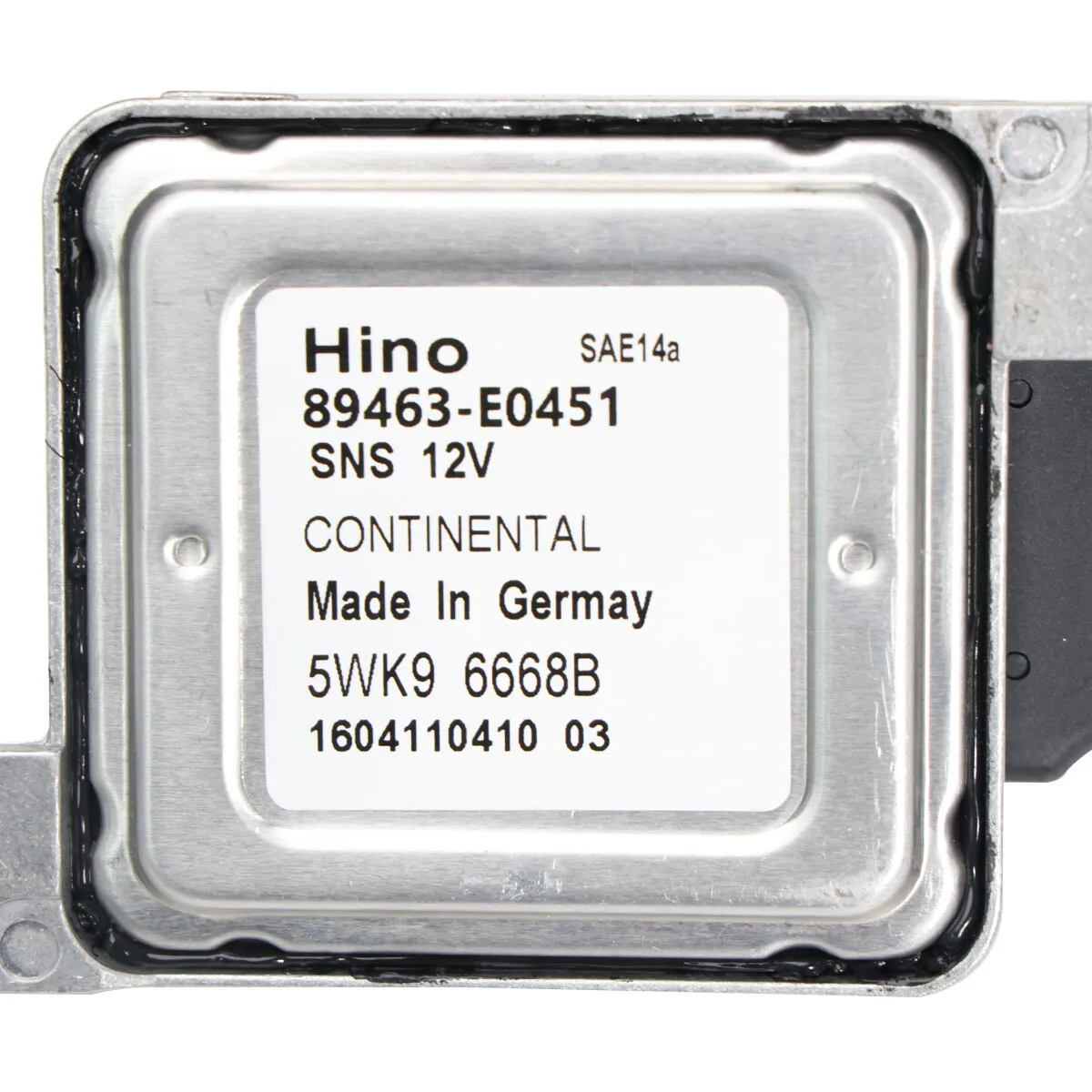 Nitrogen Oxide NOx Sensor for Hino Truck | Fits 89463-E0451 5WK96668B | Upgraded Emission Probe