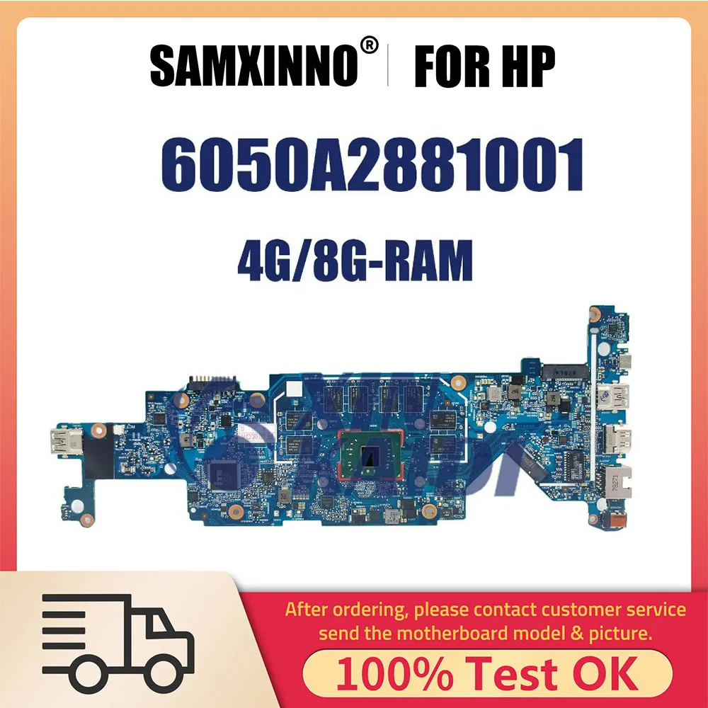 

Mainboard For HP ProBook x360 11 G1 EE 917102-601 917102-001 6050A2881001 Laptop Motherboard CPU N3450 N4200 4G 8G-RAM 64G-SSD