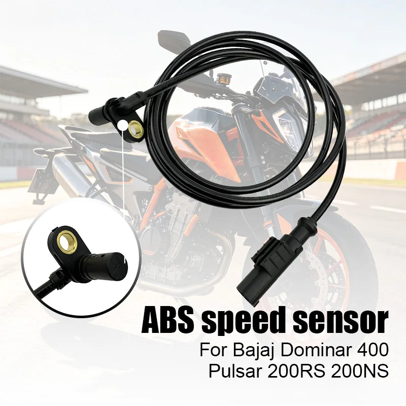 For Bajaj Dominar 400 Pulsar 200RS 200NS Motorcycle ABS Wheel Speed Sensor DT402404 Front / Rear Sensor Replacement