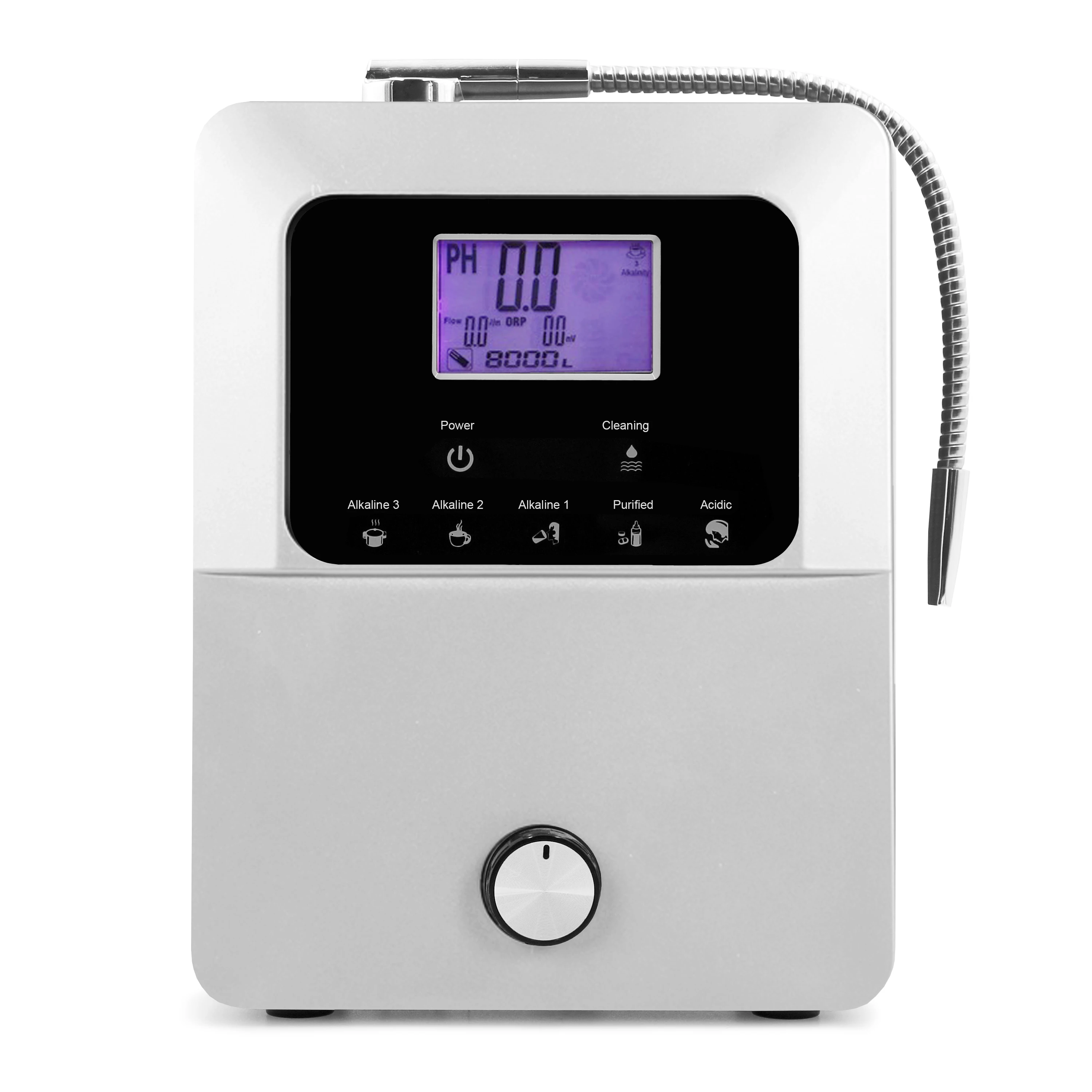 

Alkaline Water Ionizer pH 2.8 to 11 Alkaline Water Maker with Purifier System 11Plates up to -800mV ORP, 12000L For home/office