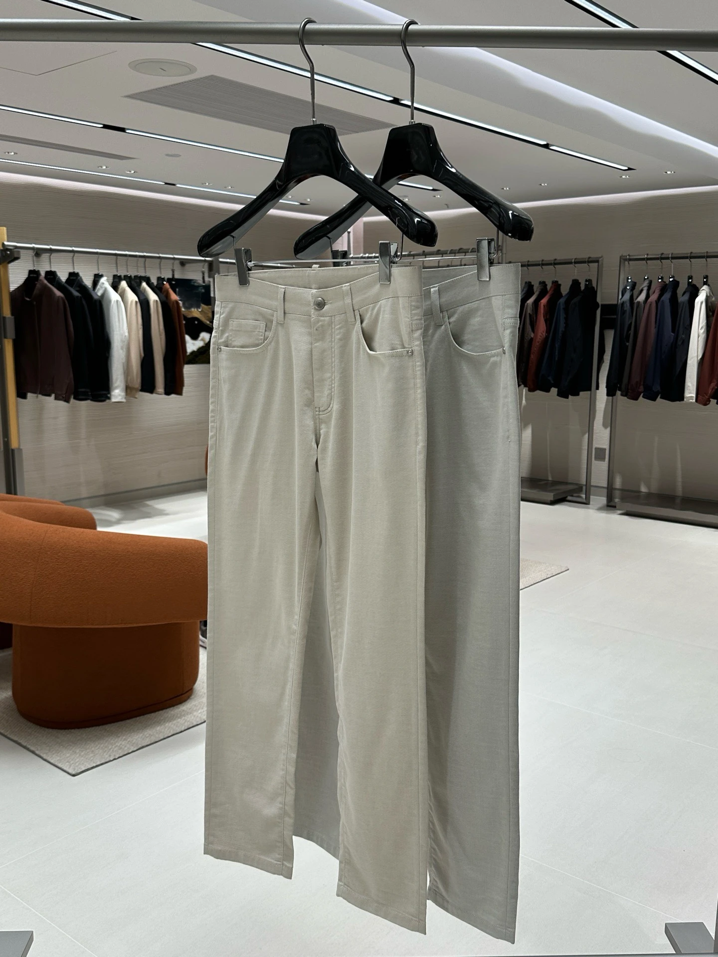

Ligentleman Spring Summer Casual Denim Jeans Men's Washed Jeans Fashion Urban Style Standard Fit Straight Leg Trousers