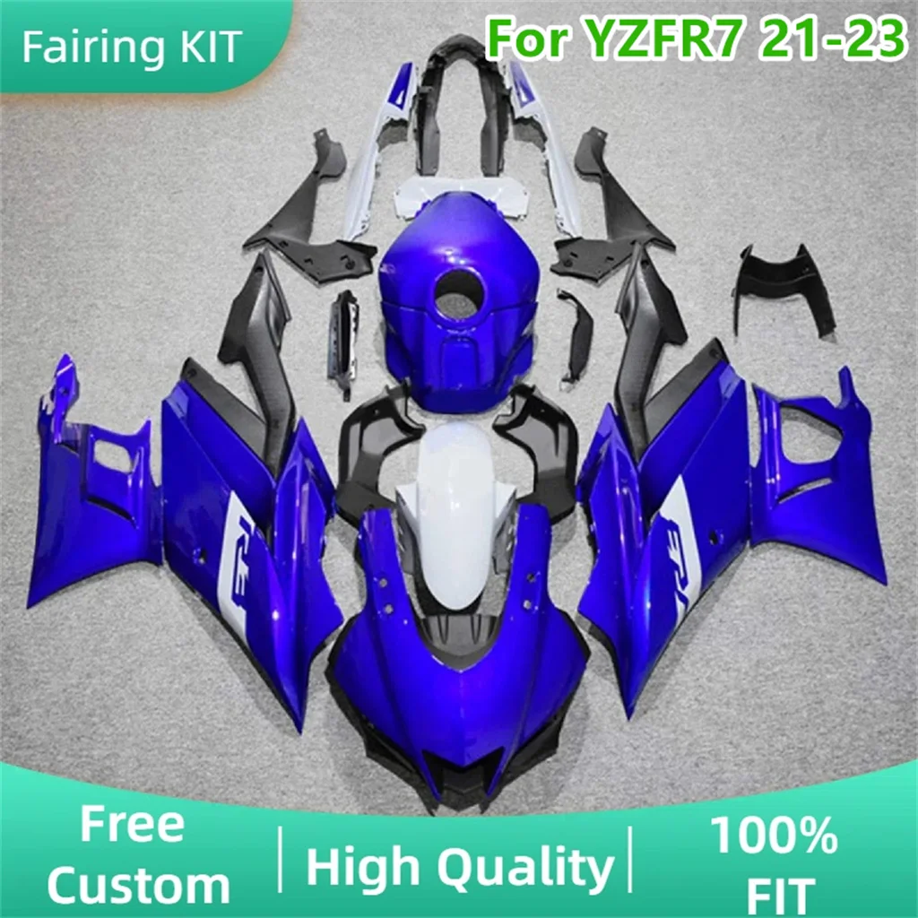 

Литьевая пресс-форма 100% для корпуса YAMAHA YZFR7 19 20 21 22 23 YZF-R7 2019-2020 2021 2023 ABS пластиковый дорожный Гоночный комплект обтекателей