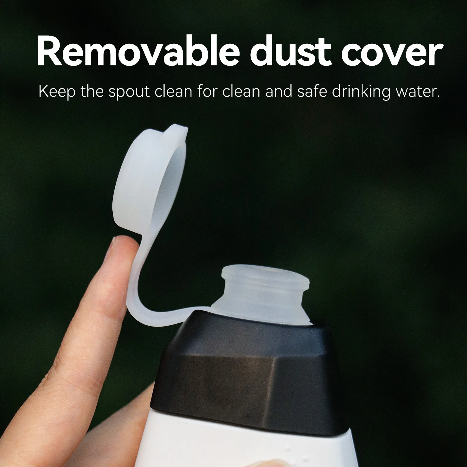 650ml Pneumatic Cycling Water Bottle Lightweight PP Material Outdoor Sports Water Bottle for Sports Outdoor MTB Road Cycling
