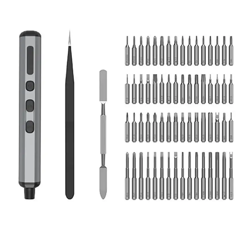 

Y1UD 68 in 1 Electric Screwdriver Adjustable 3.7V USB C Rechargeable Removable