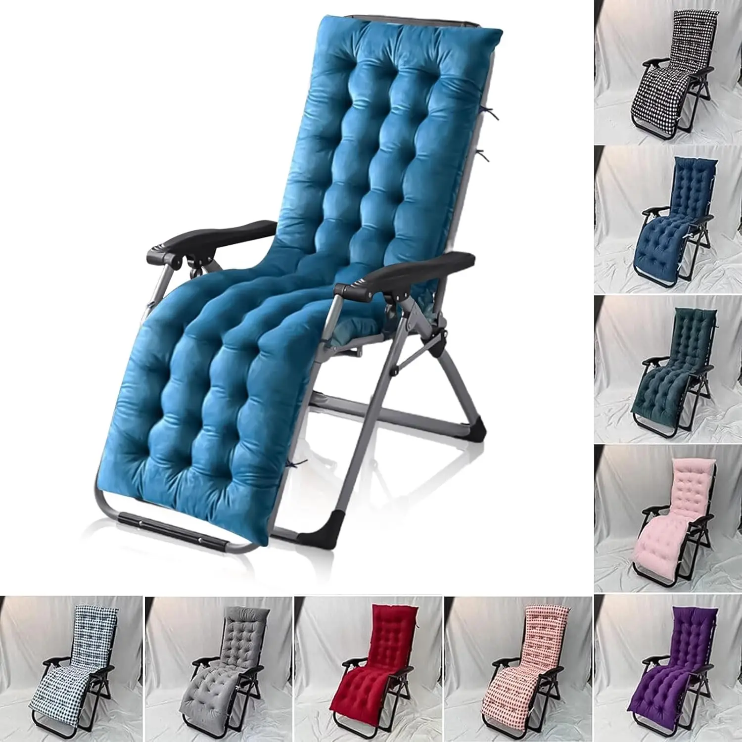 

Подушка для кресла-качалки, подушка для стула патио, утолщенный мягкий шезлонг, качели, скамейка, подушка для улицы, дома