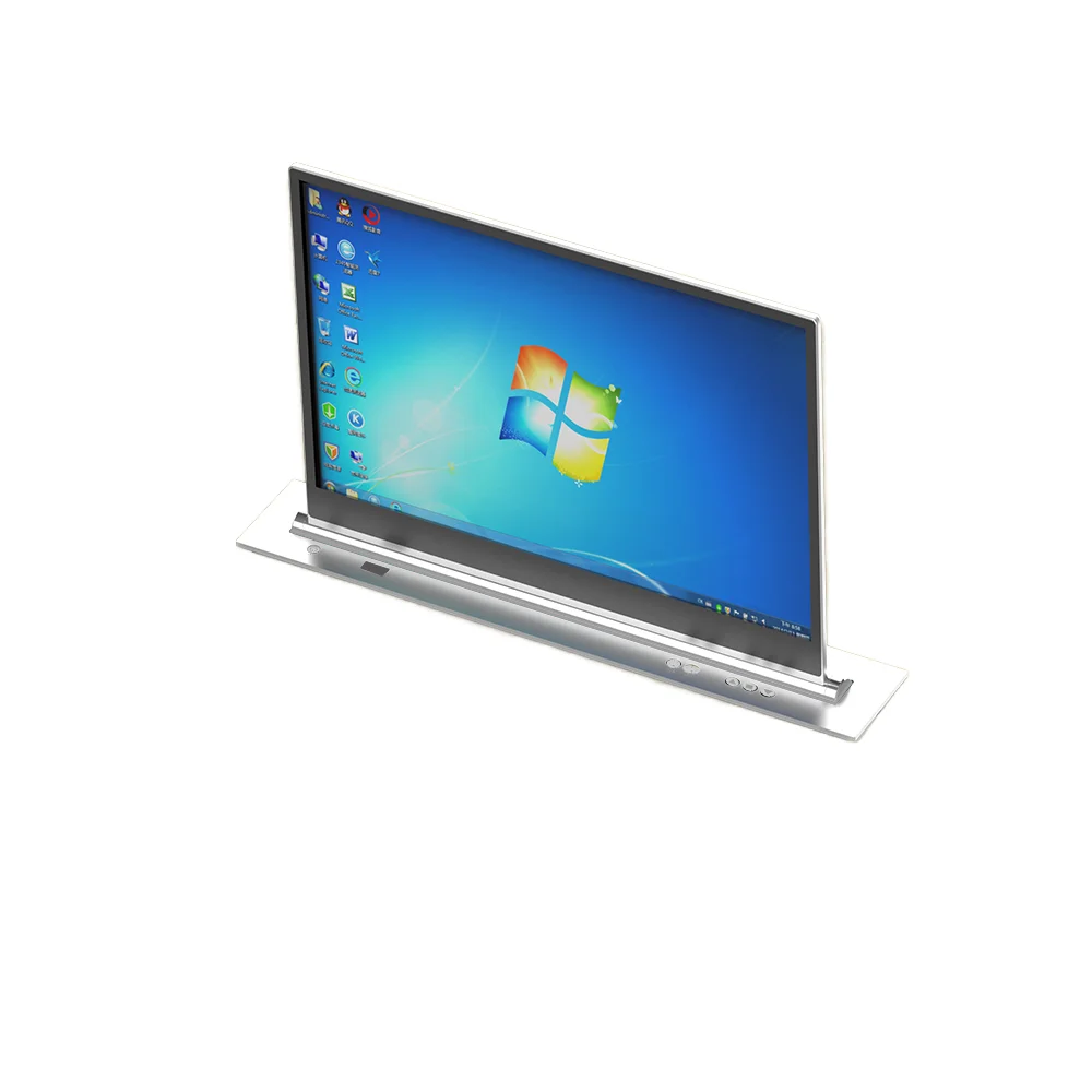 

2025/Smart Single 21.5-Inch LCD Monitor Lifter for Audio Conference System Fits 15.6/17.3/18.5/21.5" LCD Monitors in Meeting Roo