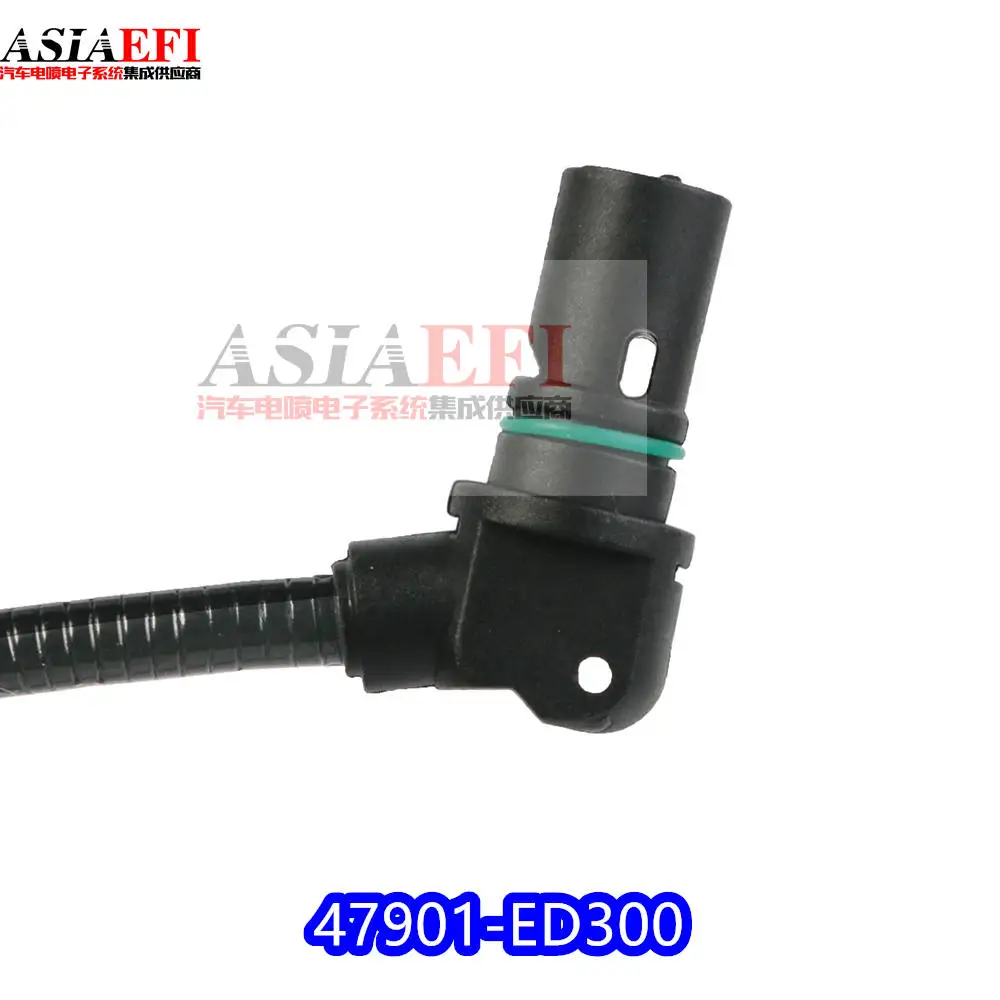 high quality 47901-ED300 Rear Left ABS Wheel Speed Sensor for Nissan Cube Bluebird Sylphy March Note Tiida Wingroa 47901ED300