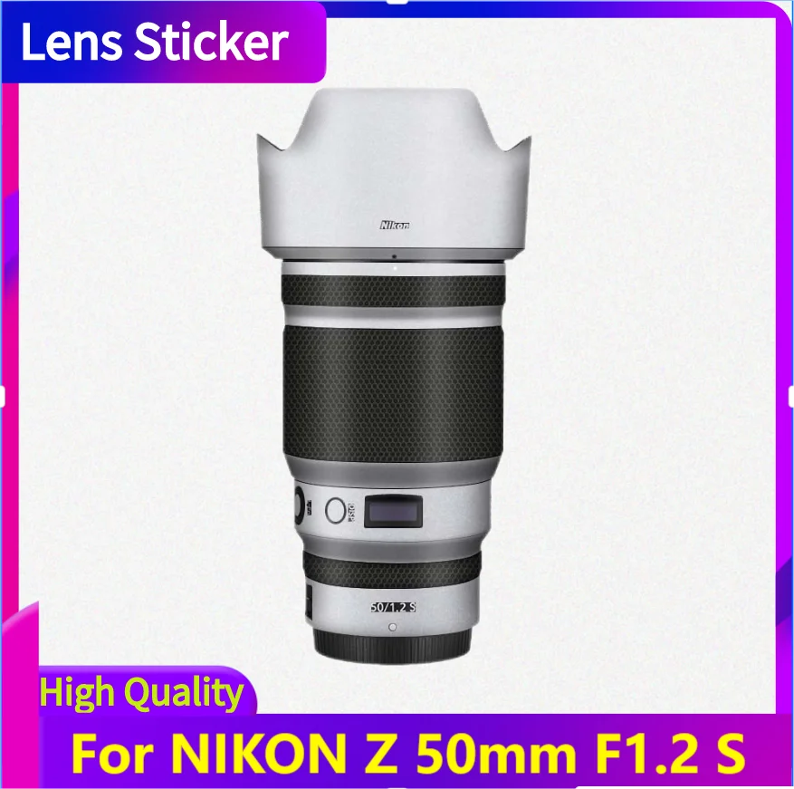 

Виниловая пленка для NIKON Z 50 мм F1.2 S, 50/1, 2 F/1,2 Z50