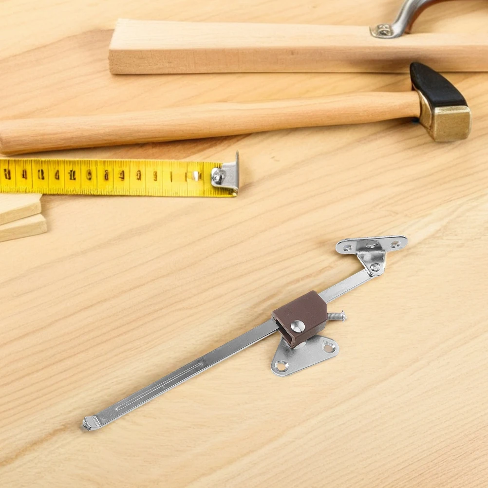 

Brown Adjustable Cabinet Rod Metal Heavy Duty Furniture Hardware Suitable For Cabinets Wardrobes Toy Boxes Concealed