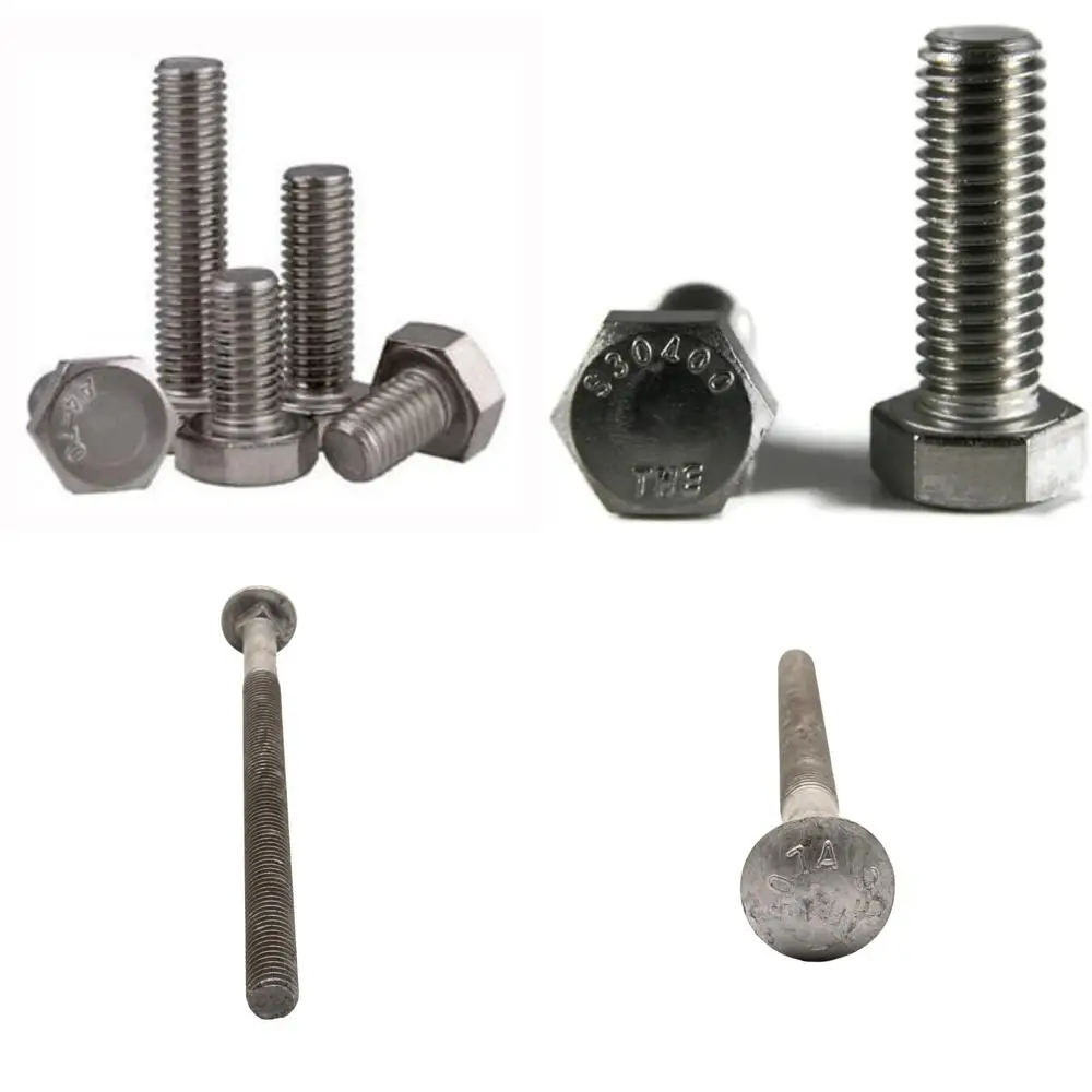 

Нержавеющая сталь M16 с грубой резьбой, винты с шестигранной головкой и полной резьбой, класс 316, длина 40 мм, 25 шт.