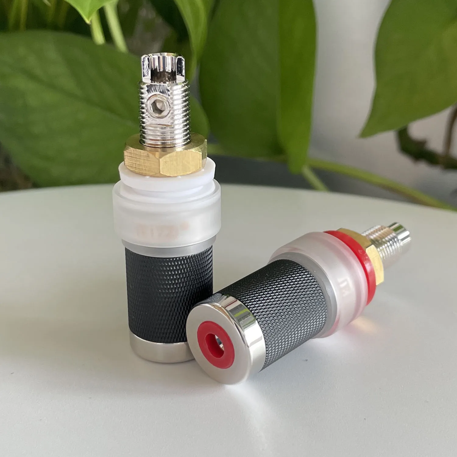 EIZZ Terminal głośnikowy Binding Post EZ-302 EZ-303A 24K pozłacana wtyczka bananowa Jack złącze wtykowe wzmacniacz audio HIFI DIY — zdjęcie produktu 5