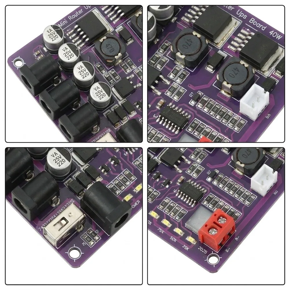 Uninterruptible for Power Supply Module 40W with Smart 12.6V Regulation for Reliable Charging of Electronic Components