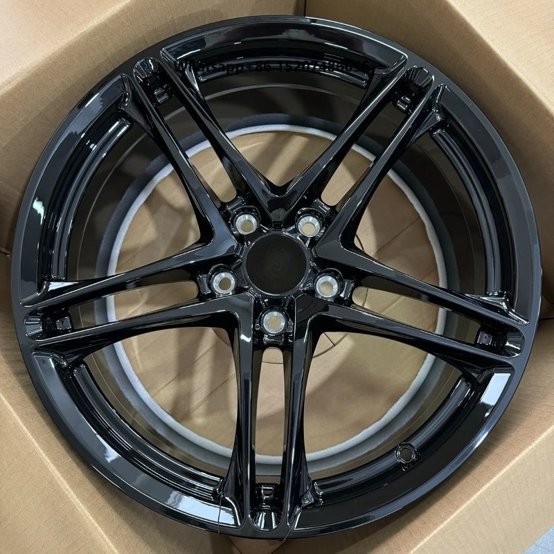 Custom One-Piece Forged Wheel Hub High Performance 17-24 Inch Matte Black Car Wheels Made From Aluminium Alloy