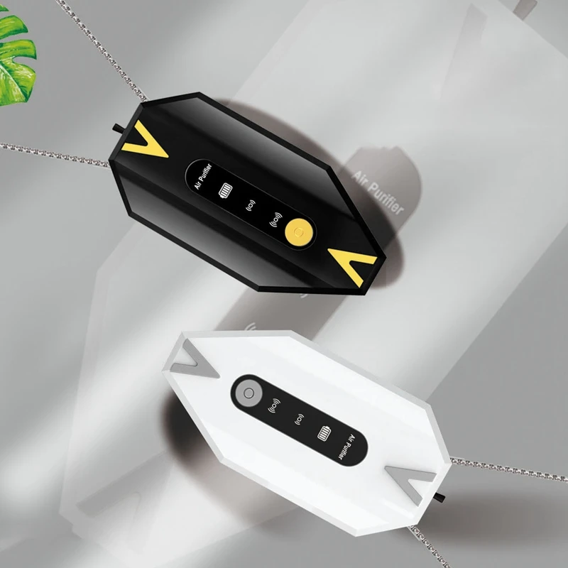 Purificateur d'air à ions négatifs, portable personnel, mini, réglable à deux vitesses, 160 millions