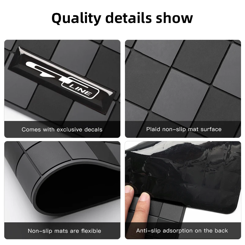 Car Dashboard Pad Phone Holder Anti-skid Grip Sticky Mat For Kia Sportage Rio Picanto Morning Stonic Ceed Niro Sorento Venga Ray