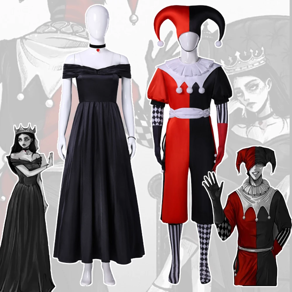 fancy-carnival-the-jester-and-the-queen-‌‌the-jester-clown-cosplay-costume-black-red-halloween-disguise-performance-stage-wear