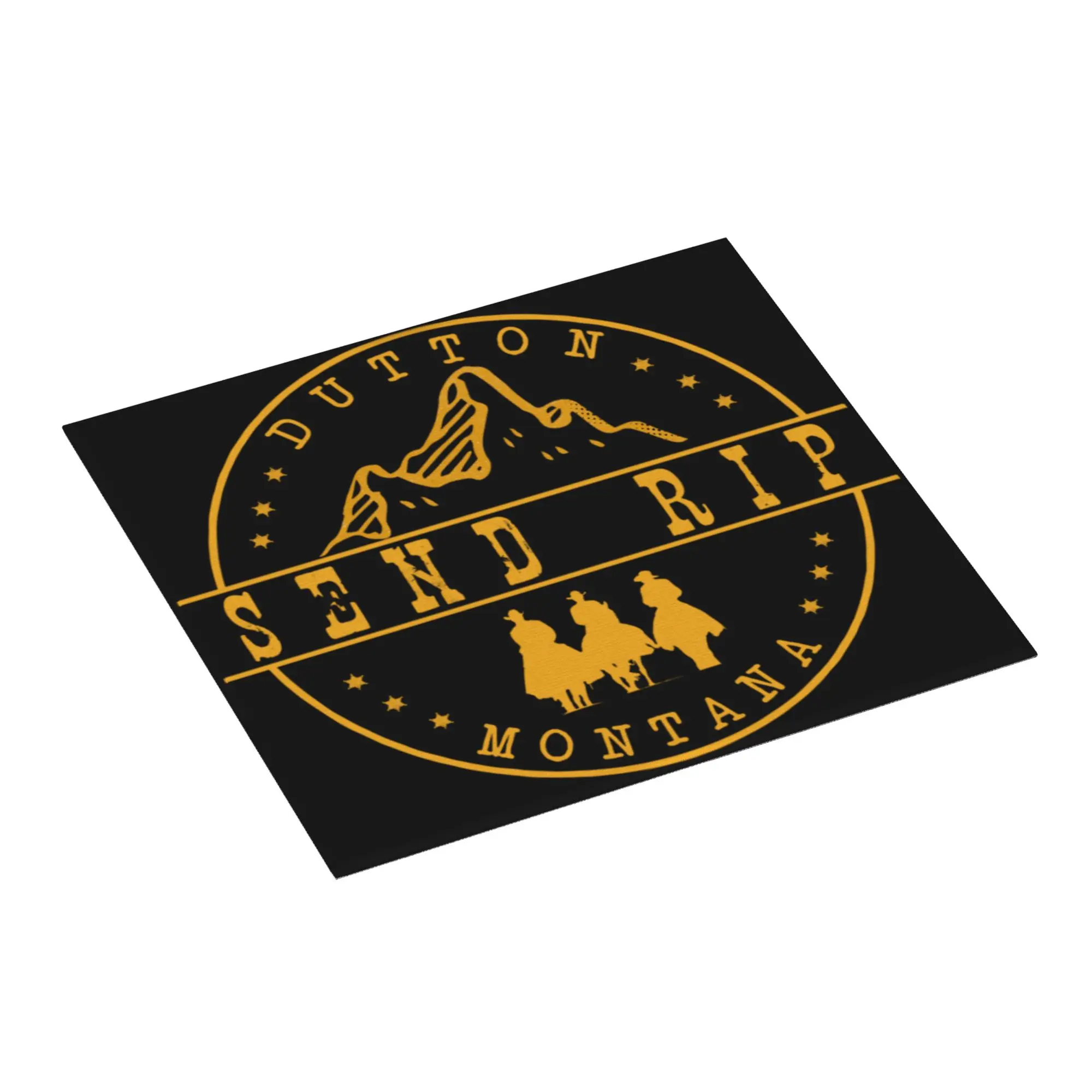 Drying Mat For Kitchen Yellowstone Dutton Ranch Barware Tableware Oil Proof Reusable  Washable Kitchen Sink Drying Pad