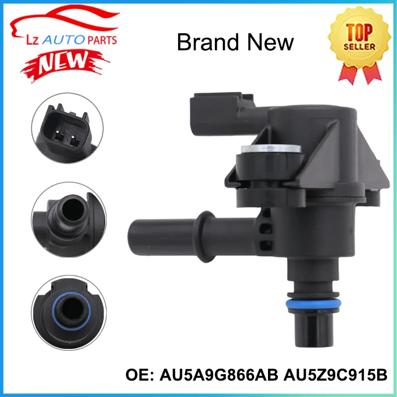 AU5A9G866AB AU5Z9C915B New Vapor Canister Purge Solenoid Valve AU5A-9G866-AB AU5Z-9C915-B CX-2409 for Ford F-150 9U5Z9C915H