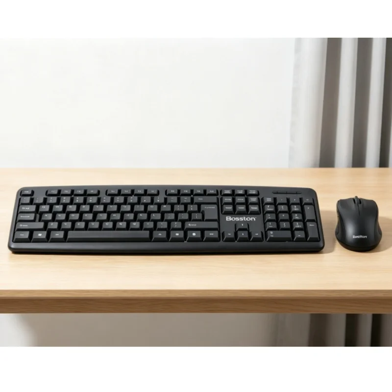 BIOJEE T18 Wired Gaming Office USB Keyboard And Mouse Set Compact Edition for Computer Accessories view 6