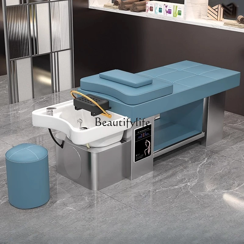 88.High-end head treatment ceramic basin Thai shampoo bed barber shop hair salon beauty salon special