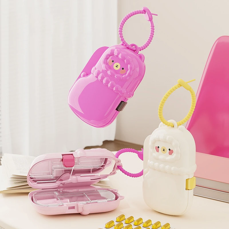 高級旅行収納ボックス ポータブル多機能ジュエリーネックレスオーガナイザー インスタイル 耐久性のあるアクセサリー用薬ケース