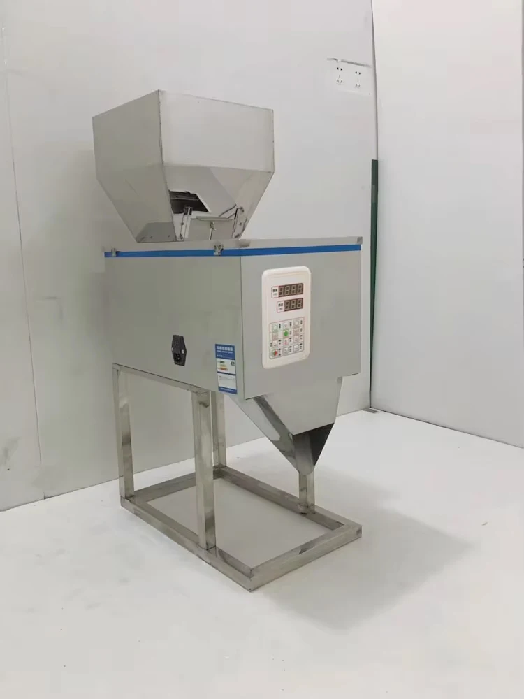 10-1000g Food Automatic Packing Machine Granular Powder Medicinal Weighing Racking Machine High-Quality Desktop Filling Machine