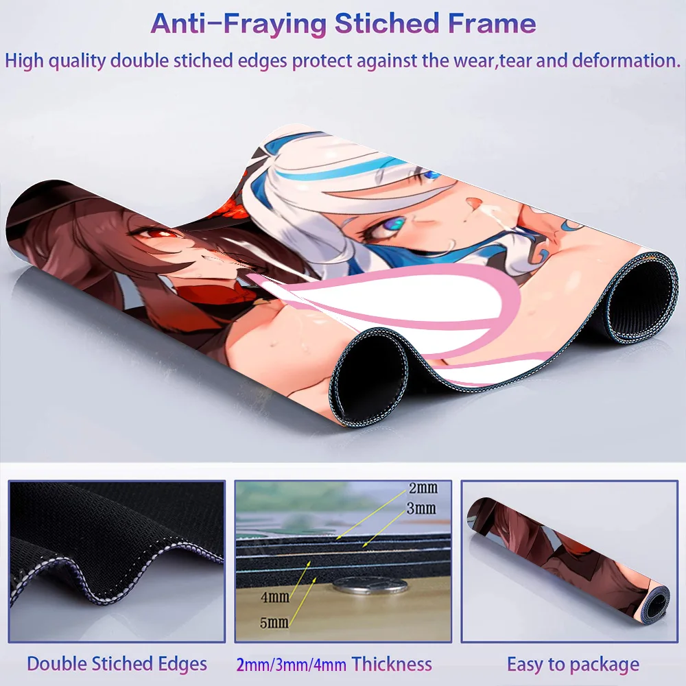 Chest Mouse Pad Nsfw Adult Pad Uncensored Hentai Memo Pad Soft Boobs Figure Boobs Mousepad Custom Anime Voluptuous Booty Sexy