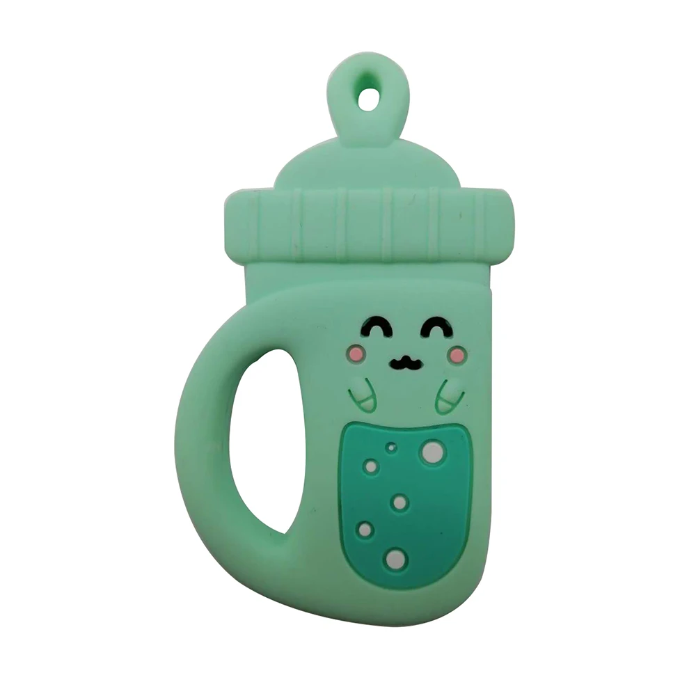 

Детский силиконовый Прорезыватель для зубов в форме бутылки с молоком