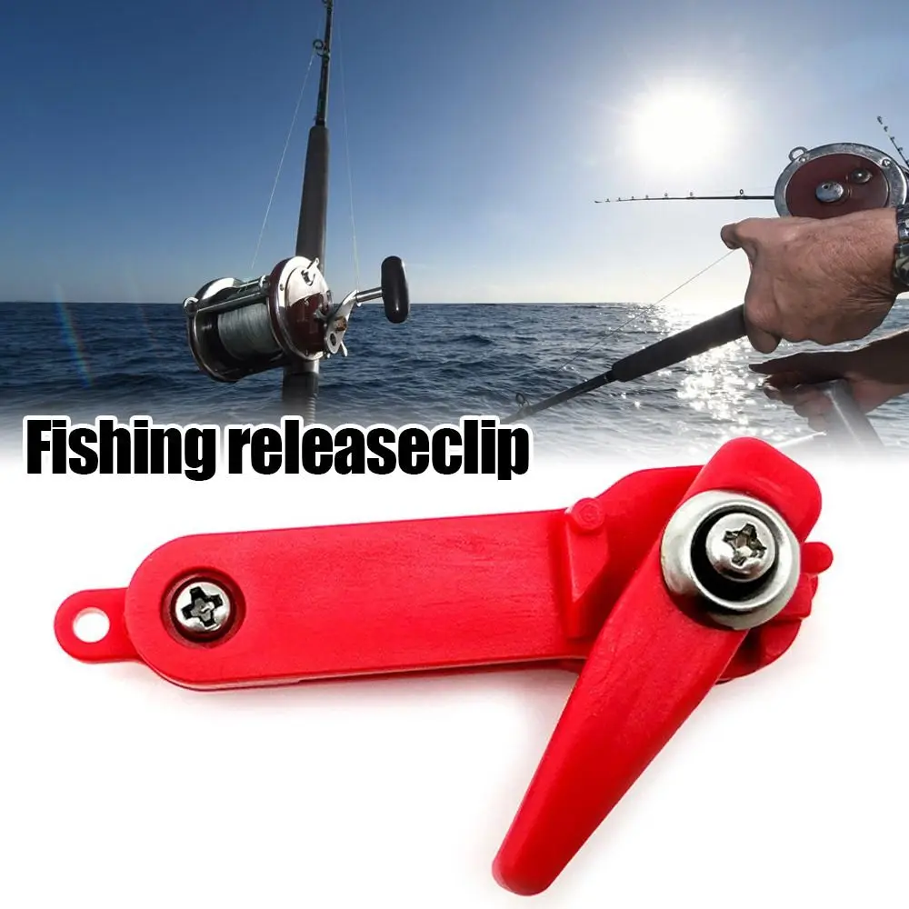 Adjustable fishing releaseclip Offshore Snap Release Fishing Board Release Clip Heavy Tension Line Clips for Planer Board