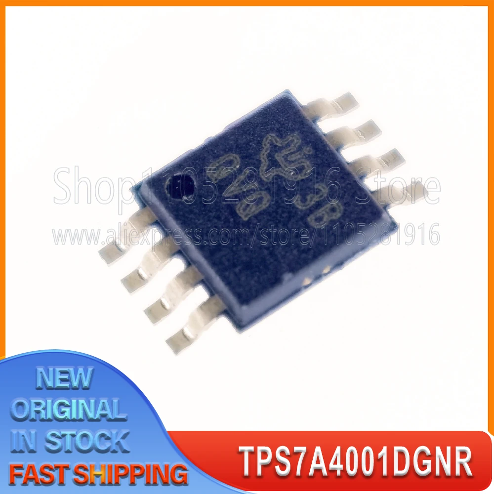 

10~100PCS/LOT TPS7A4001DGNR TPS7A4001DGNT TPS7A4001 QVQ MSOP8 100% New Spot stock