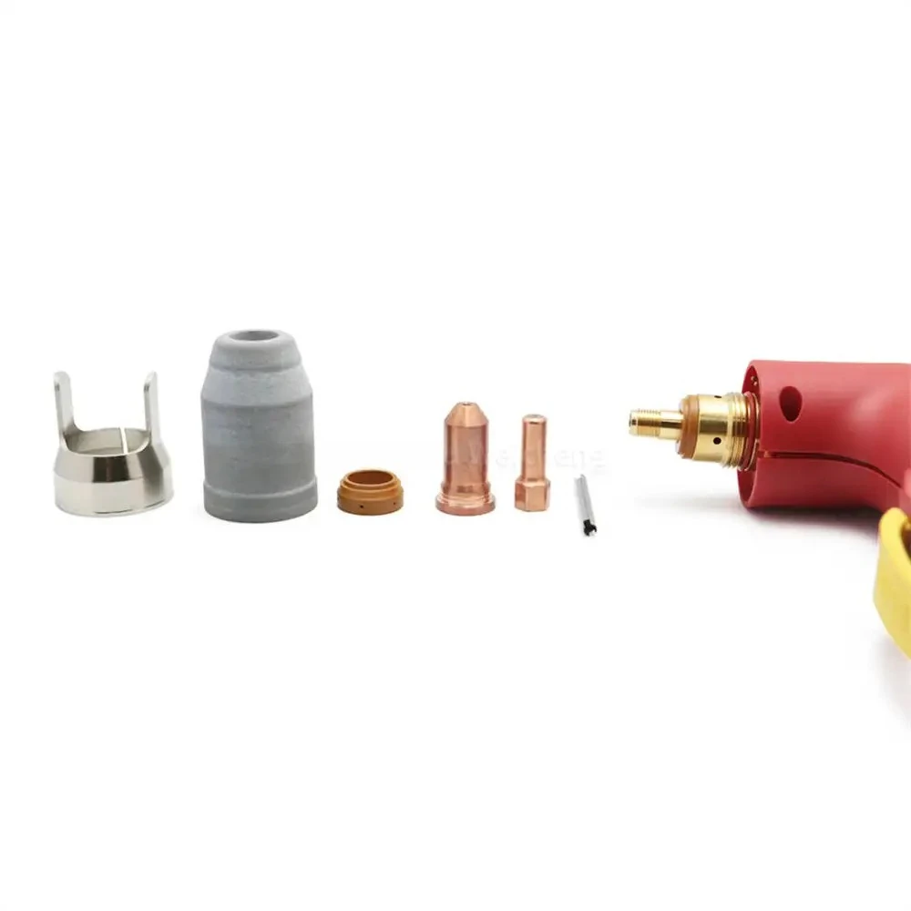 PT100 PTM100 Plasma Cutting Torch Accessories, PT-100 Torch Tip Nozzle Electrode Shield Kit