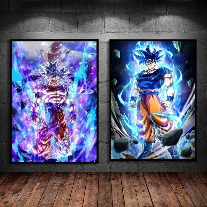 

Canvas Artwork Painting posterDragon Ball Goku Room Home Prints Wall Stickers Children's Bedroom Decor Christmas Gifts Classic