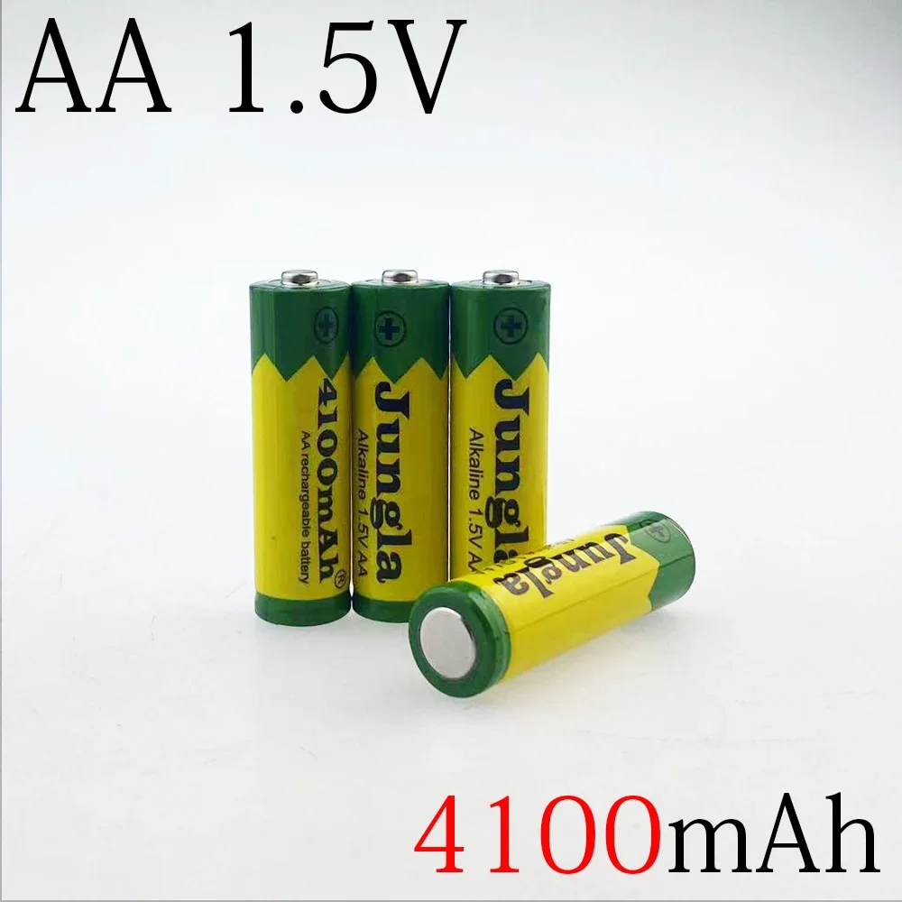 Neue 4100 mAh batterie AA 1,5 V Wiederaufladbare Alcalinas drummey für spielzeug licht emittierende diode