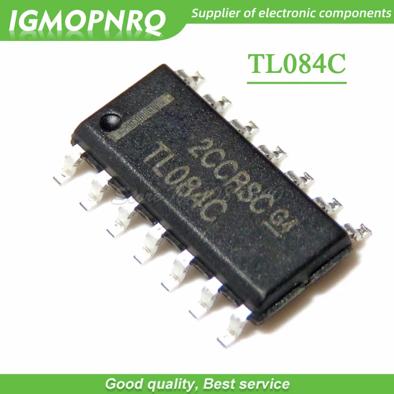 20PCS TL084CDR TL084CD TL084C TL084 SOP-14 Operational Amplifier New Original Free Shipping