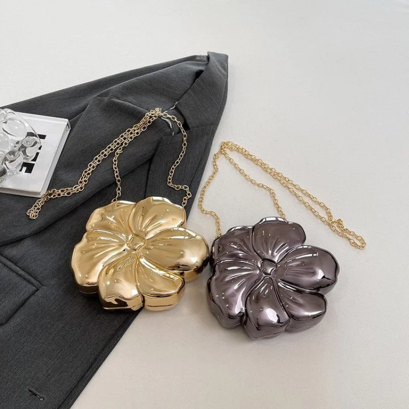 Women's Shoulder Bag Crafted From Aurora-Patterned Leather Featuring Breathable Budapest Trendy Lightweight Soft Daily Look​