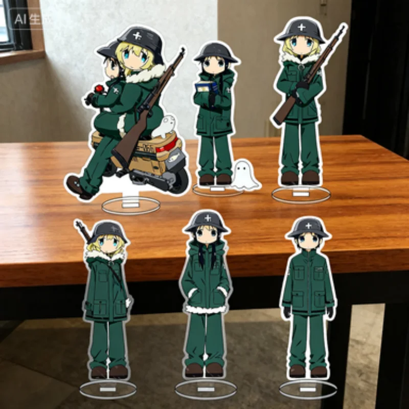 Image of Heißer Großhandel: Anime „The Girl's Last Decorates The Tabletop“ Geschenkkollektion – Acryl-Ständer mit HD-Namensschild für junge Mädchen