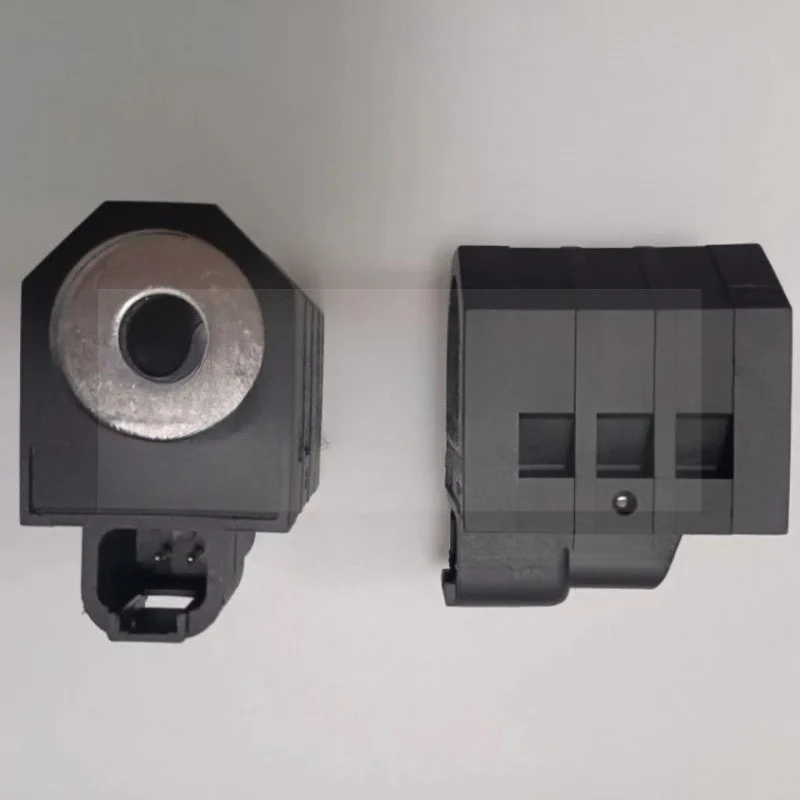 24V DC Hydraulic Pilot Safety Solenoid Coil 13mm ID Waterproof Plug Electromagnetic Control Coil Replacement Component