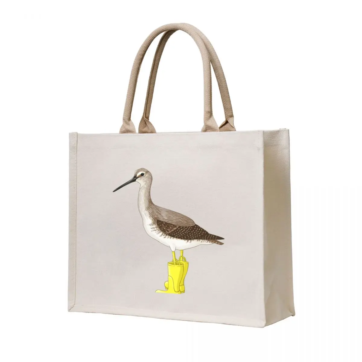 Greater Yellowlegs Tote Bag shopping bags foldable Cloth bags Women's handbag