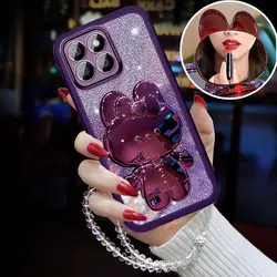 Luxury Lanyard X8B bracket Case For Honor X 8B 8 X6 X6S X5B X6B X7B X9C X7C 200 Smart 90 Magic7 6 5 Lite Shockproof Holder Cover
