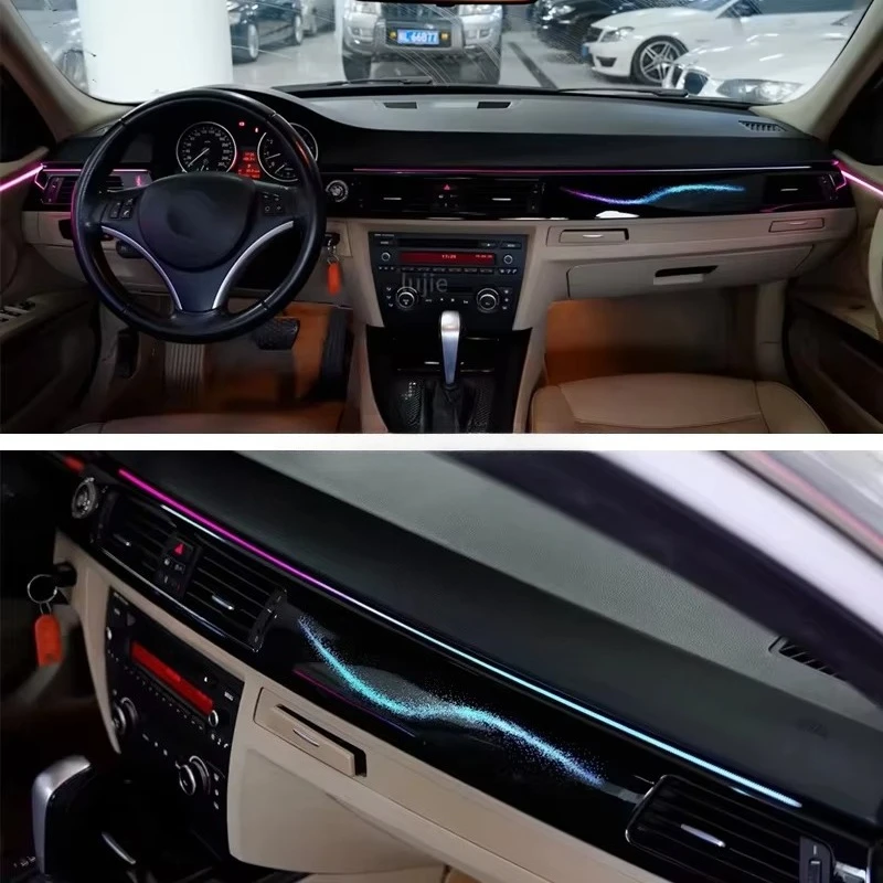 Symphony Ambient Lighting Autowellus for 3 Series E90 E93 2005-12 Atmosphere Lamp 18 Light App Control Decorative Galaxy Style