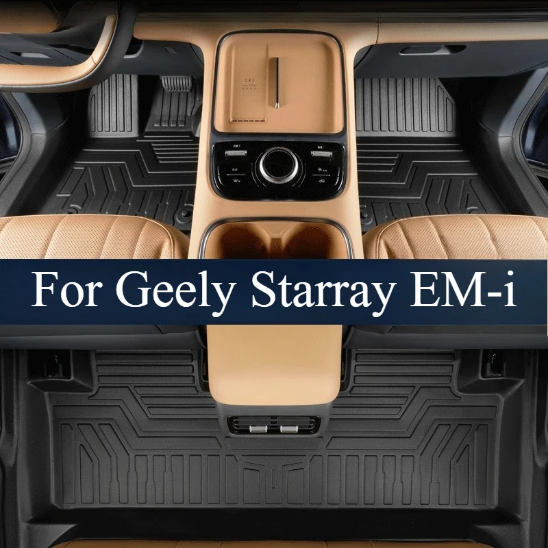 Tappetini in TPE per Auto Geely Starray EM-i, Accessori di Modifica per Interni Auto, Modello a Copertura Totale