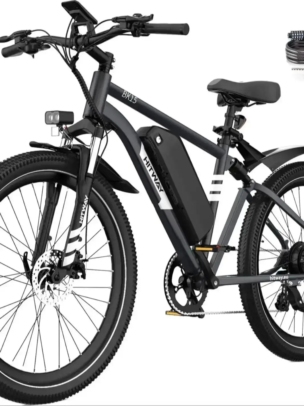 AliExpress HITWAY Electric Bike for Adults, 29" Electric Bicycle E Mountainbike with 48V 15.6Ah Removable Battery, 250W Motor, 7-Speed Gear