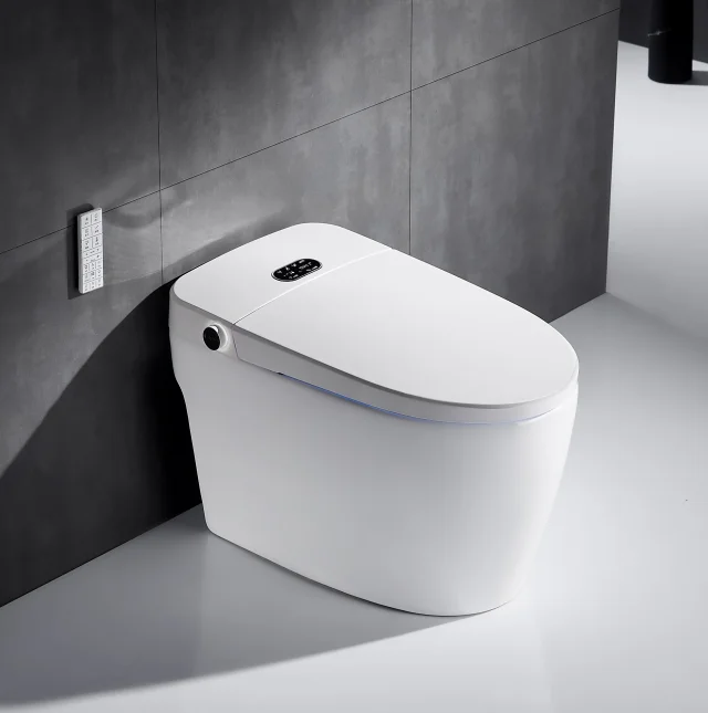 New arrival auto flush toilet sensor flush automatic intelligent toilet