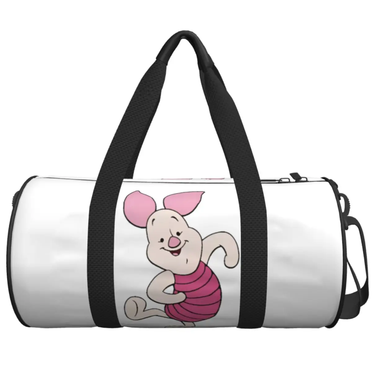 

Winnie The Pooh And Piglet Travel Bag Large Capacity Sport Bags Oxford Male Female Design Gym Bag Luggage Colorful Fitness Bag