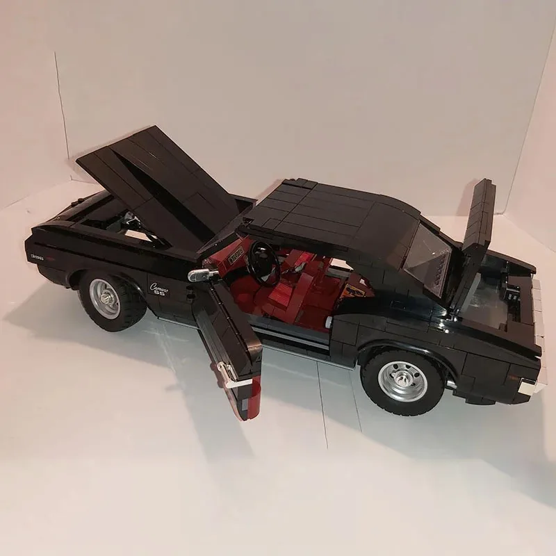 2024 NEW MOC-1969 Chevrelot Camora SS 396 Sports Car Made Base on 10304 Z/28 Modified Building Blocks Collection Model DIY Toys