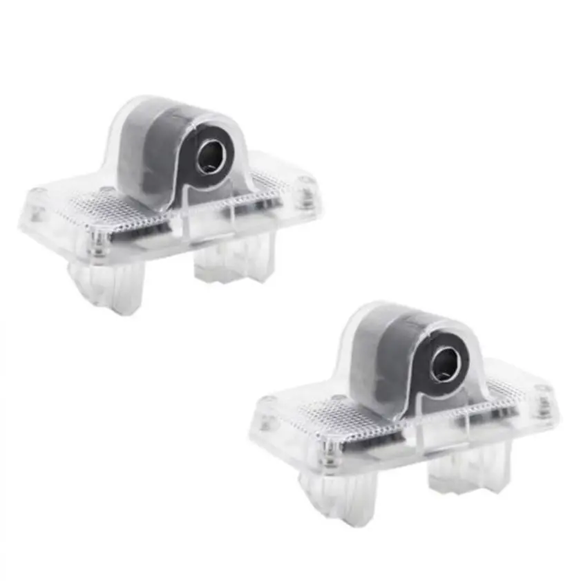2Pcs LED Car Welcome Door Lights Emblem Accessory For Nissan X-trail T30 T31 2001-2014 Auto Interior Accessories